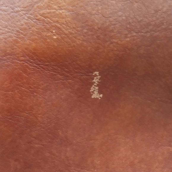 Etienne Aigner *VINTAGE* Genuine Leather Purse, Tan Brown, Brass Hardware - Picture 7 of 16